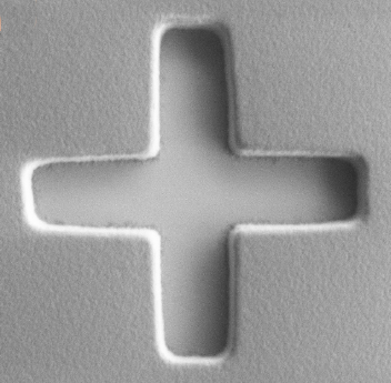 Experimental Scanning Laser Lithography with Exposure Optimization