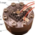 Analog control of a high-speed atomic force microscope scanner