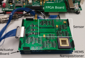 Switched Self-Sensing Actuator for a MEMS Nanopositioner