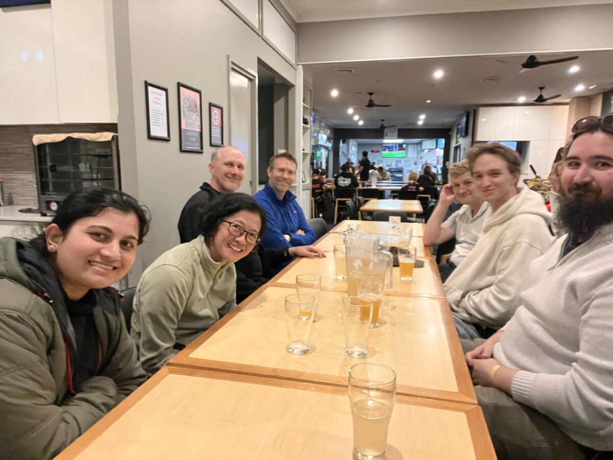 Benjamin Routley A/Prof Andrzej Sikora’s visit to PML – Precision Mechatronics Lab